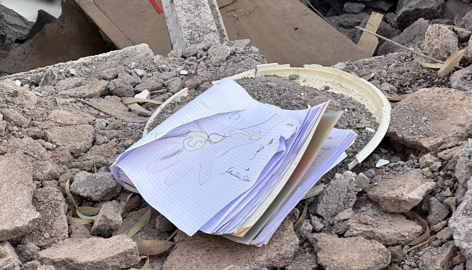 Photo: TALM Group / The rubble of the Al-Haouz earthquake, September 8, 2023.